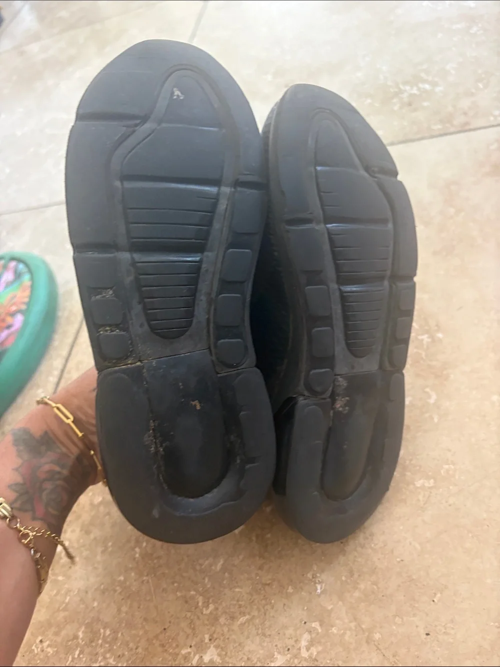 Nike Men’s Black Mesh Slip-On Sneakers